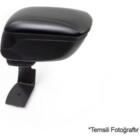 Resim Omsa Dacia Sandero Kol Dayama Sürgülü Siyah Sürgülü 2008-2012 Arası 