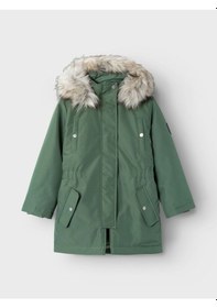Resim Name It Nkfmilla Unisex Çocuk Mont Yeşil 