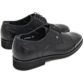 Resim Oggi 028988 Vibram Erkek Klasik Ayakkabı - Siyah Siyah 