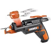 Resim WX255 4VOLT/1.5AH. Li-Ion Şarjlı Şarjörlü Tornavida + 6 Adet Bits Uç + Vida Tutucu 