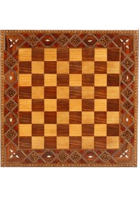 Resim Metal Mısır Satranç Takımı Antik Ve El Yapımı Düz Masif Ahşap Sat 