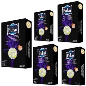 Resim Pufai Katran Süzen Filtreli Ağızlık 8 MM 20'li x 5 Paket 