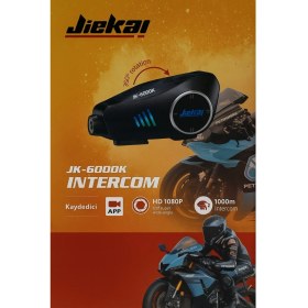 Resim Jiekai Motosiklet Kameralı Intercom Ikili Eşleşme ( Hafıza Kart Hediyeli ) 