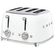 Resim Smeg 1x4 Beyaz Ekmek Kızartma Makinesi 