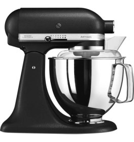 Resim Kitchenaid Artisan Stand Mikser 4,8 L-Cast Iron Black - 5KSM185PSEBK 