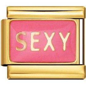 Resim Mobuy Moda Kadın Erkek 9mm Paslanmaz Çelik Charm Bilezik Dıy Takı Yellow 
