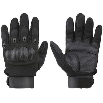Neevoyu Motor Bisiklet Eldiveni, Dış Etkinlikler İçin Dayanıklı, Kaymazsız, Darbeyenmez, Üç Parmak Dokunmatik Ekranlı Siyah L Beden
