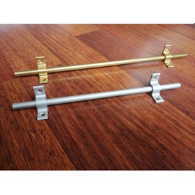 Resim Merdiven Dip Çubuğu - Hali Çubuğu 130 Cm-Parlak Sari 