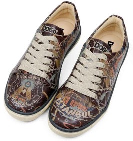 Resim Dogo Kadın Vegan Deri Çok Renkli Sneakers - The Cats of Istanbul Tasarım 