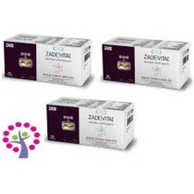Resim Zade Vital Çörek Otu Yağı 60 Kapsül Blister 3Lü Paket 