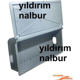 Resim Yıldırım Su Sayacı Panosu Su Saati Kutusu Tekli Model Plastik 