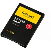 Resim Intenso 3813430 / High 120gb 520mb-480mb/s Sata3 2.5" Ssd 