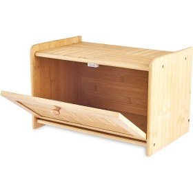 Resim Karaca Massimo Bambu Ekmek Kutusu Kahverengi 