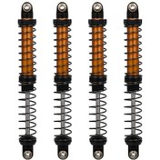 Resim 1/10 Rc Araba İçin 4 Adet Ayarlanabilir 120mm Metal Amortisör Damper Axial Wraith Rr10 Uyumlu 