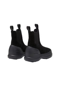 Resim N001 Black Bot Erkek 80d2480050-n001 Moon Boot Luna Chelsea Suede Black Siyah 