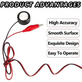 Resim Xiaobaoyu Cnc Gravür Tezgahları-2 x Cnc Router Z Ekseni Takım Dokunmatik Probları-Siyah&kırmızı (Yurt Dışından) 