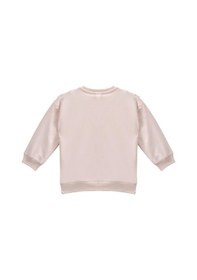 Resim Mininio Kız Bebek Fırfır Detaylı Sweatshirt - Pembe Pembe 