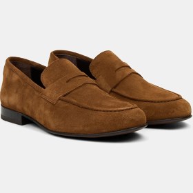 Resim Desa Erkek Taba Klasik Süet Loafer 