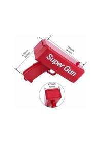 Resim Mey İthalat Para Dolar Atma Makinası Super Money Gun Para Saçma Fırlatma Tabancası 6 Yaş 