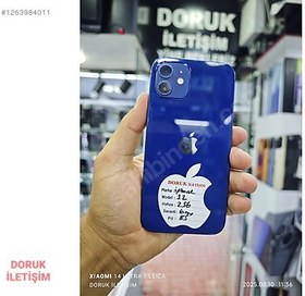 Resim Apple iPhone 12 İkinci El TR | 256 GB | Mavi 
