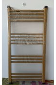 Resim Eurasia Havlupan Towel Radiator 500x1000 14 Borulu Gold 2 Adet Vanası Gold 