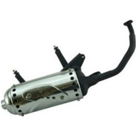 Resim MONDİAL EGZOZ KOMPLE 125 MT (KATALİZÖRSÜZ MODEL) 