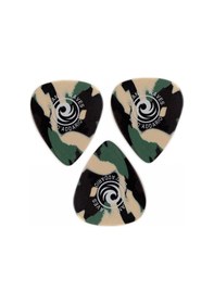 Resim 1ccf4k Gitar Penası 3 Adet Medium Kamuflaj 