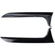 Resim A6 C7 Allroad Tdı İçin Araç Arka Cam Yan Spoiler Kanat Kanalları Splitter Değiştirme 