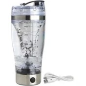 Resim Elektrikli Protein Çalkalayıcı USB Şarj Edilebilir Shaker Şişeler Süt Kahve Su Şişesi Hareketi Akıllı Mikser(Yurt Dışından) 