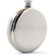 Resim Kenpazar Paslanmaz Çelik Yuvarlak 8 Oz Tekli Matara 