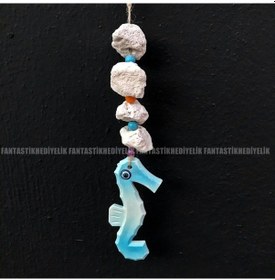 Resim Fantastikhediyelik Deniz Atı Nazar Boncuk Bahçe Balkon Duvar Saksı Kapı Süs Sarkaç Diğer 