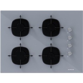 Resim Silverline BO6502S02 - CS5665S01 2'li Gri Cam Ankastre Set 