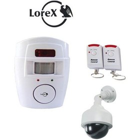 Resim Caydırıcı Kamera + Kablosuz Alarm Sistemi (LR-NG300+E11S) 