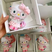 Resim Sanrio için for hello kitty bebek - Sevimli pembe ve beyaz kıyafet ile bağ, ev dekorasyonu, çanta süsleri, tatil hediyeleri ve doğum günü hediyeleri için mükemmel, festivite özel hediye|Oyuncağı tasarım|Polietilen lif bebek, for Hello Kitty aksesuarları, aksiyon figürü, oyuncak, figür, Sitch için 
