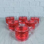 Resim Paşabahçe 55833 Bricks 6'lı Çay-Kahve Kupası 250 cc 