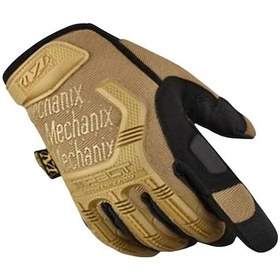 Resim Single Sword Mechanix Tam Parmak Taktik Eldiven, Darbe Emici İş Eldiveni, Dokunmatik Özellikli Motosiklet&spor Eldiveni, Unisex L-bej 