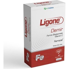 Resim Ligone Demir 60 Kapsül 