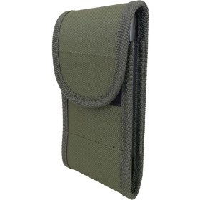 Resim Neler Geldi Neler Kanvas Kumaş Cırt Cırt Kapaklı Kemere Takılan Telefon Kılıfı Telefon Bel Çantası 