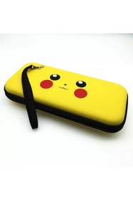 Resim cosmostech Nintendo Switch Oyun Konsolu Uyumlu Taşıma Çantası Kılıf Sarı 