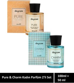 Resim Daycare Pure & Charm 2'li set Kadın Edp Parfüm 100ml + 50ml 