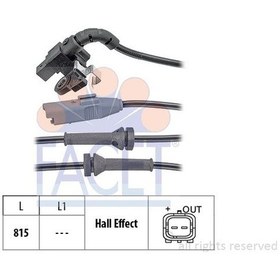 Resim TEKERLEK HIZ SENSORU 307-308-C4 I-II-DS4 
