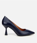 Resim Hotiç Kadın Deri Lacivert Esnek Tabanlı Stiletto 01ayh312510a680 Lacivert 