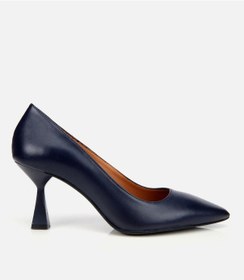 Resim Hotiç Kadın Deri Lacivert Esnek Tabanlı Stiletto 01ayh312510a680 Lacivert 