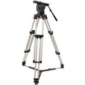 Resim OConnor Ultimate 2575D Head & Cine HD 150mm Tripod Sistem Floor Spreader 