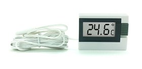 Resim TFA Dijital Buzdolabı Akvaryum Beyaz Problu Termometre 