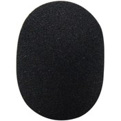 Resim Samdoo Siyah Mikrofon Korumalı Sprey Koruması - Ev Ktv Mikrofon Koruyucu Yumuşak Sprey Koruması, Lastik Dört Köşeli Uç Koruması 