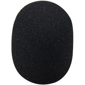 Resim Samdoo Siyah Mikrofon Korumalı Sprey Koruması - Ev Ktv Mikrofon Koruyucu Yumuşak Sprey Koruması, Lastik Dört Köşeli Uç Koruması 