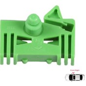 Resim Peugeot 306 1992-2003 4/5 Kapı İçin Ön Sağ Cam Kriko Tamir Klipsi 