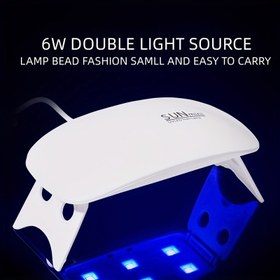Resim 6/12 LED UV Kurutma Lambası, Profesyonel Kuruma Işığı, Katlanabilir Taşınabilir 6W/36W Reçine LED UV Lamba, Hızlı Kuruma Aleti, Takı Yapımı Aracı 