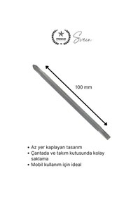 Resim Tornavida 2 İn 1 Çift Taraflı Yıldız Düz Tornavida Kompakt 2 Fonksiyonlu Ev Ve Tamir İşleri İçin 